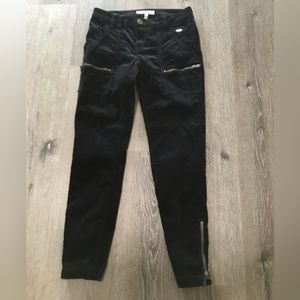 Joie jeans velvet park skinny cargo jeans 25